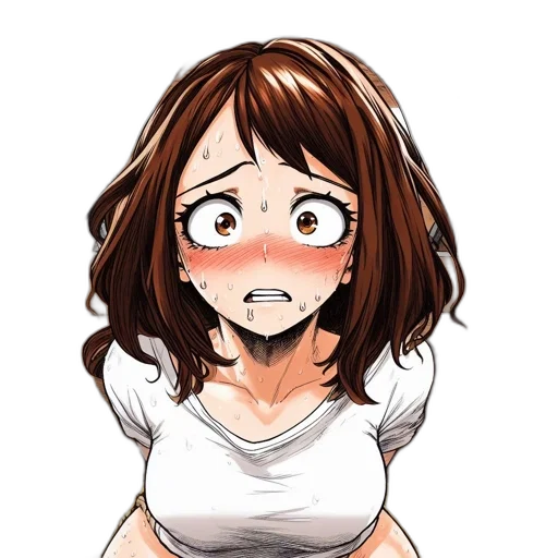 face, dress, hair, creature, anime, cartoon, pixel art, concept art transparent PNG cut-out