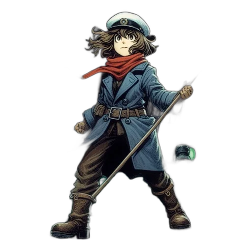 staff, weapon, hat, sword, concept art, pixel art, comic book art, fantasy art transparent PNG cut-out