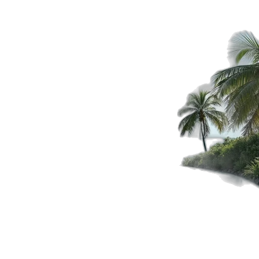 tree, umbrella, hat, building, 3d render, photorealistic, concept art, pixel art transparent PNG cut-out