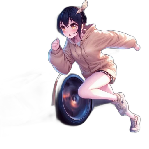 weapon, staff, jacket, sword, anime, concept art, fantasy art, watercolor transparent PNG cut-out