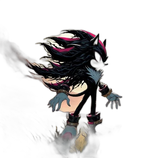 hair, creature, dragon, mask, concept art, fantasy art, pixel art, anime transparent PNG cut-out