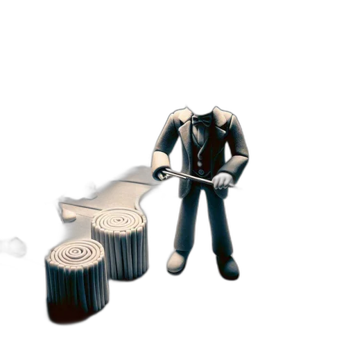 furniture, staff, robot, hair, 3d render, concept art, cartoon, pixel art transparent PNG cut-out