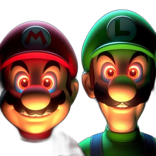 mask, face, hat, 3d render, concept art, photorealistic, pixel art, green transparent PNG cut-out