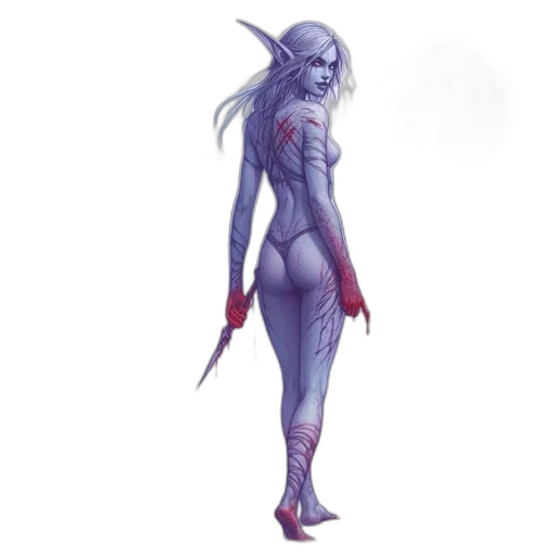 staff, concept art, fantasy art, pixel art, comic book art, blue, pastel, solitary transparent PNG cut-out