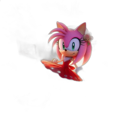 creature, animal, weapon, staff, 3d render, concept art, vaporwave, pixel art transparent PNG cut-out