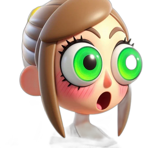 staff, face, creature, mask, 3d render, concept art, cartoon, anime transparent PNG cut-out