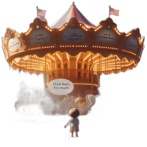 crown, hat, concept art, 3d render, photorealistic, lively, town, square transparent PNG cut-out