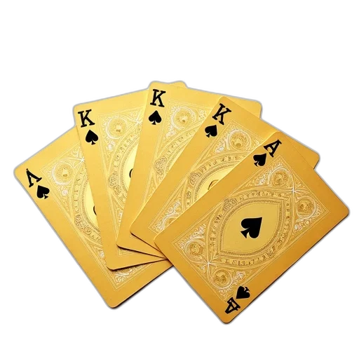 crown, jewelry, golden, collection, gold, playing, cards, spread transparent PNG cut-out