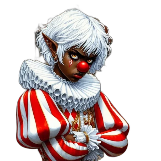 jacket, concept art, comic book art, fantasy art, pixel art, character, distinctive, features transparent PNG cut-out