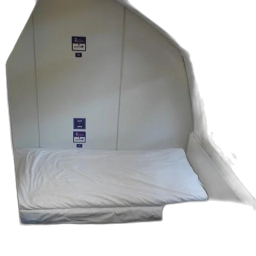 umbrella, furniture, small, bed, white, sheets, compact, room transparent PNG cut-out