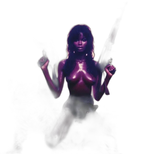 staff, weapon, concept art, fantasy art, comic book art, pixel art, neon lights, fire transparent PNG cut-out
