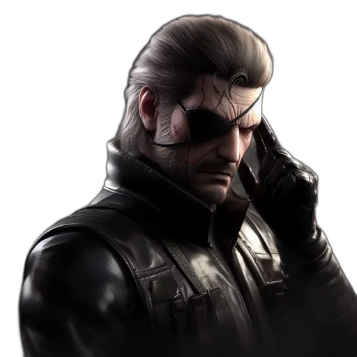 jacket, face, mask, weapon, concept art, cyberpunk, comic book art, pixel art transparent PNG cut-out