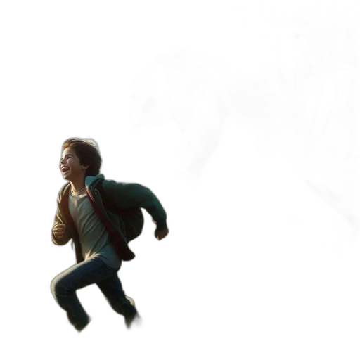 jacket, creature, robot, staff, concept art, 3d render, pixel art, comic book art transparent PNG cut-out