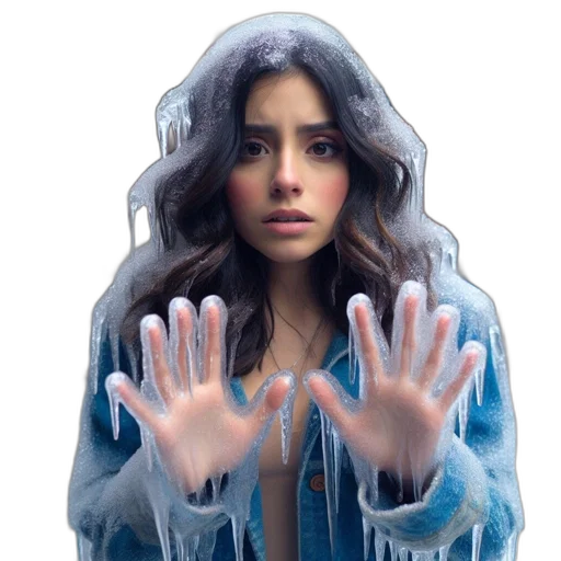jacket, hair, creature, face, concept art, photorealistic, fantasy art, 3d render transparent PNG cut-out