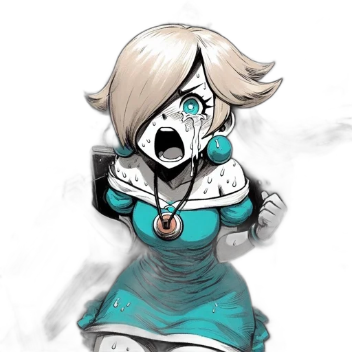 dress, mask, staff, robot, concept art, anime, fantasy art, comic book art transparent PNG cut-out