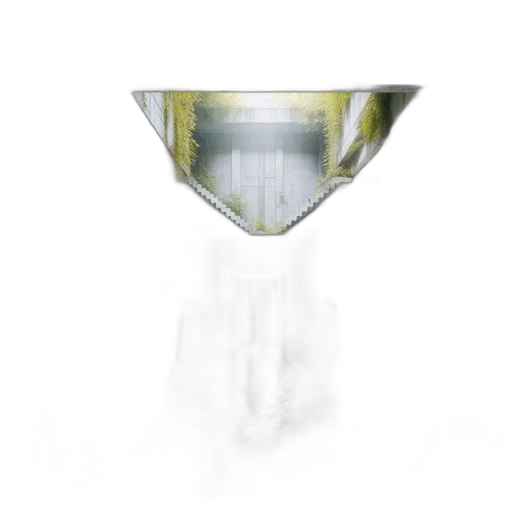 jewelry, umbrella, bottle, robot, 3d render, concept art, photorealistic, submerged transparent PNG cut-out