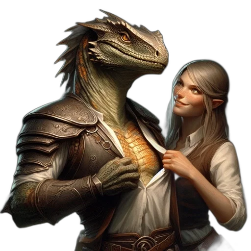 dragon, creature, staff, sword, fantasy art, concept art, photorealistic, pixel art transparent PNG cut-out