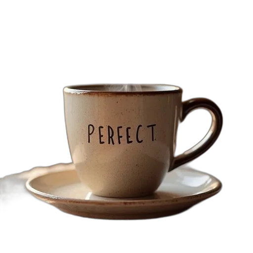 jewelry, food, photorealistic, 3d render, cup, says, myob, words transparent PNG cut-out