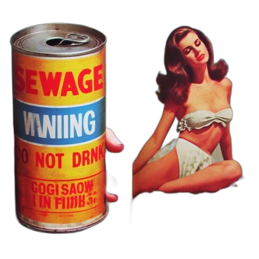 food, left, panel, yellow, sewage, container, labeled, warning transparent PNG cut-out
