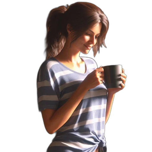 dress, face, staff, photorealistic, 3d render, oil painting, concept art, dimly transparent PNG cut-out