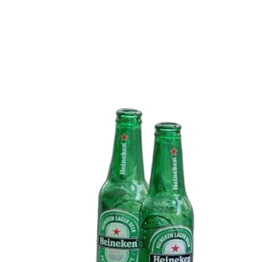 bottle, food, weapon, 3d render, photorealistic, green, three, heineken transparent PNG cut-out