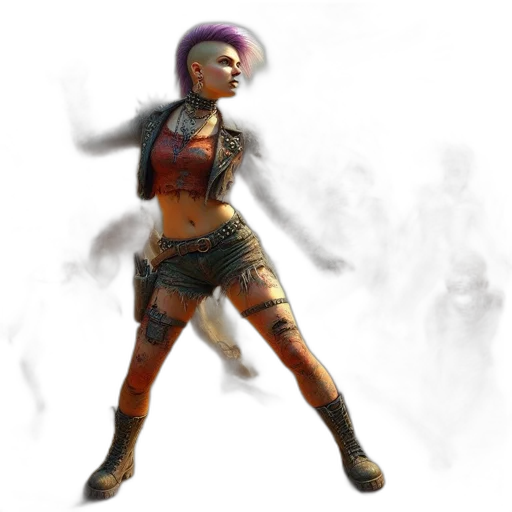 staff, weapon, concept art, 3d render, cyberpunk, fantasy art, outer space, fire transparent PNG cut-out