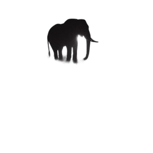 animal, creature, hat, staff, concept art, pixel art, photorealistic, monochrome transparent PNG cut-out