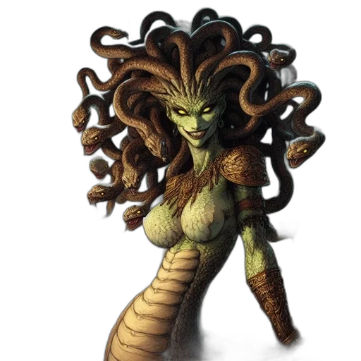 hair, creature, staff, dragon, concept art, fantasy art, 3d render, comic book art transparent PNG cut-out