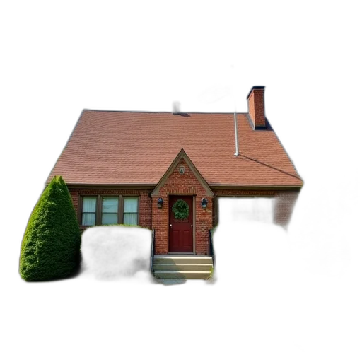 building, furniture, 3d render, photorealistic, concept art, pixel art, snow, small transparent PNG cut-out