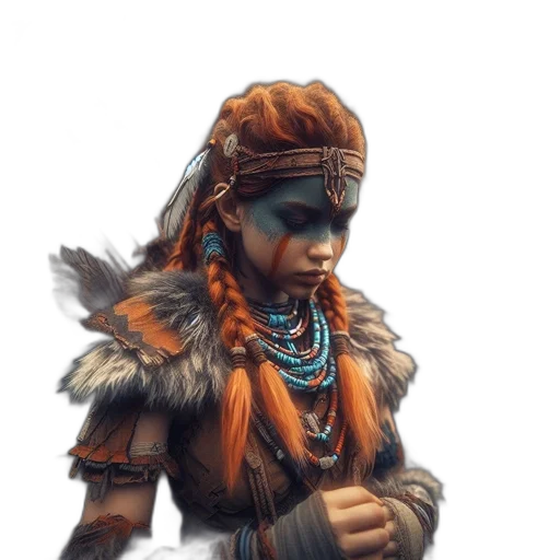 staff, jewelry, face, mask, fantasy art, concept art, photorealistic, 3d render transparent PNG cut-out