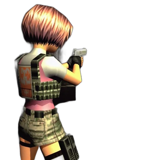 weapon, staff, jacket, dress, 3d render, concept art, pixel art, cyberpunk transparent PNG cut-out