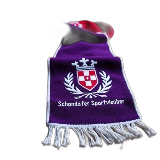 umbrella, 3d render, purple, red, scarf, white, trim, lying transparent PNG cut-out