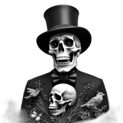 mask, hat, face, staff, concept art, photorealistic, fantasy art, comic book art transparent PNG cut-out