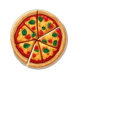 food, umbrella, weapon, jewelry, pixel art, 3d render, pizza, chart transparent PNG cut-out
