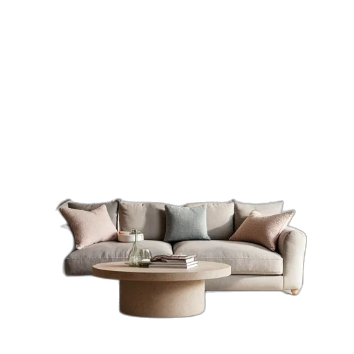 furniture, 3d render, photorealistic, concept art transparent PNG cut-out