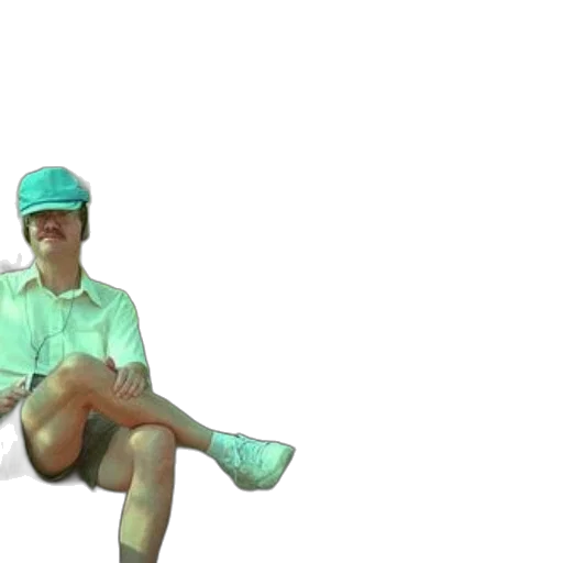 hat, shoes, staff, furniture, vaporwave, 3d render, concept art, pixel art transparent PNG cut-out