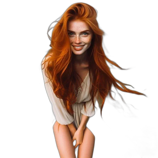 hair, face, creature, dress, photorealistic, fantasy art, concept art, cartoon transparent PNG cut-out