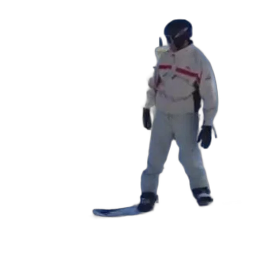 staff, creature, robot, jacket, 3d render, concept art, outer space, snowboarder transparent PNG cut-out