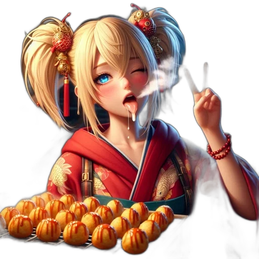 staff, food, dragon, anime, fantasy art, pixel art, concept art, fire transparent PNG cut-out