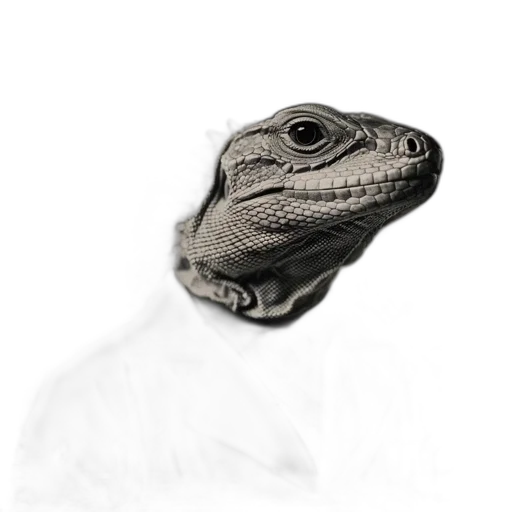 dragon, creature, animal, mask, photorealistic, concept art, fantasy art, 3d render transparent PNG cut-out