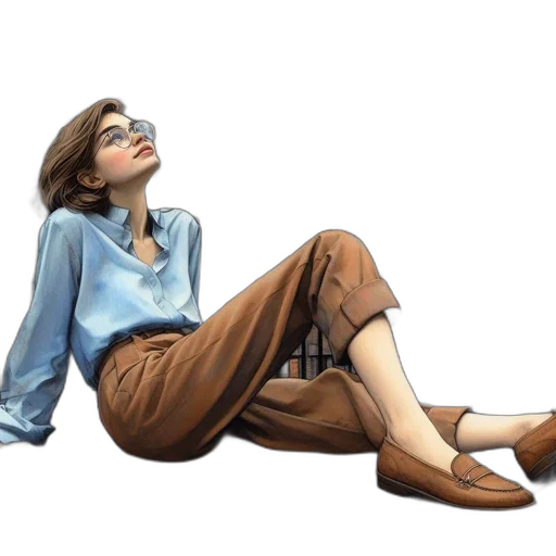shoes, staff, furniture, concept art, photorealistic, comic book art, cartoon, earth tones transparent PNG cut-out