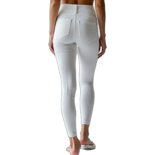 womens, pants, leggings, white transparent PNG cut-out