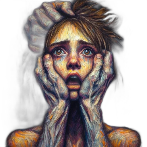 face, mask, creature, hair, concept art, photorealistic, fantasy art, cyberpunk transparent PNG cut-out