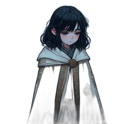 staff, mask, jacket, sword, concept art, fantasy art, pixel art, watercolor transparent PNG cut-out
