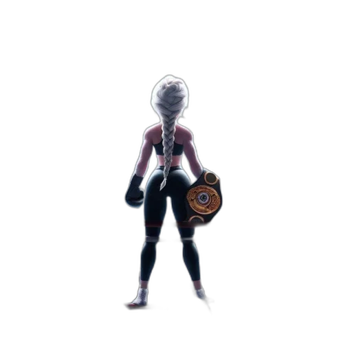 robot, creature, weapon, mask, concept art, 3d render, pixel art, comic book art transparent PNG cut-out