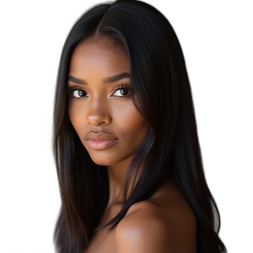 hair, face, crown, dress transparent PNG cut-out
