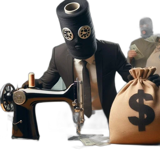 weapon, robot, mask, furniture, concept art, individual, wears, spool transparent PNG cut-out