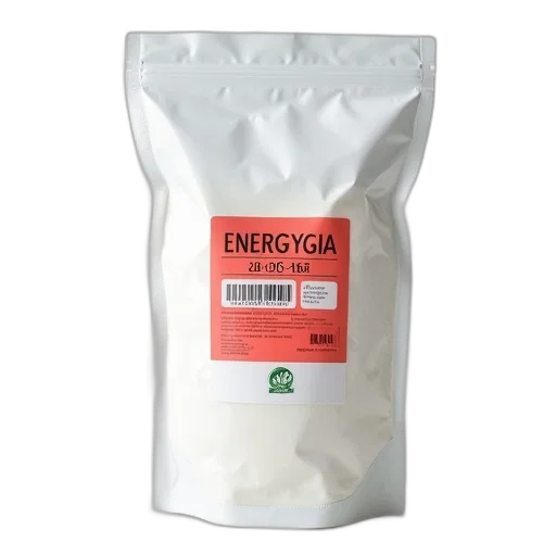 food, white, bag, red, label, containing, powder, labeled transparent PNG cut-out