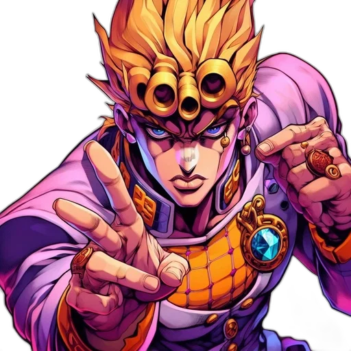 face, mask, crown, staff, comic book art, concept art, anime, pixel art transparent PNG cut-out