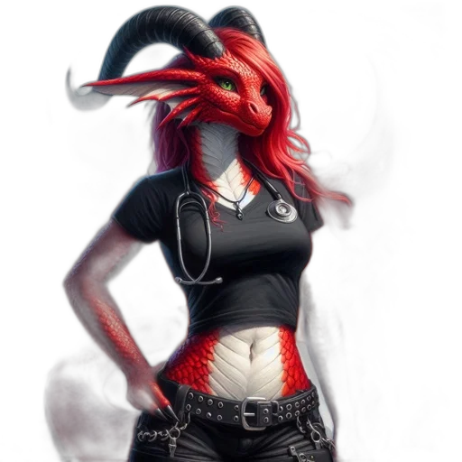 mask, creature, dragon, jacket, concept art, fantasy art, 3d render, pixel art transparent PNG cut-out